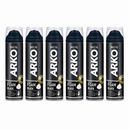 AKLLIBYİ98 Erkek Tıraş Köpüğü 200 ml (Siyah) HMNG98