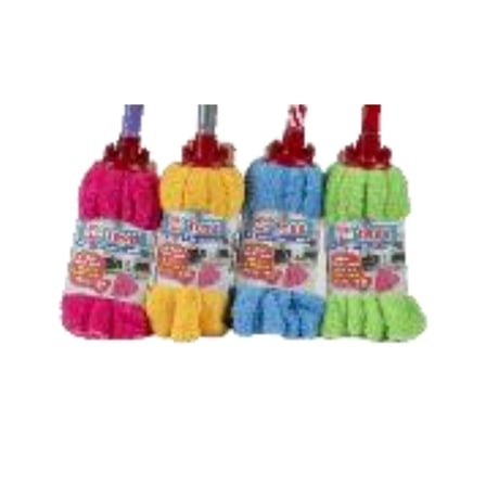 AKLLIBYİ98 Welsoft Renkli Kartelalı Mop HMNG98
