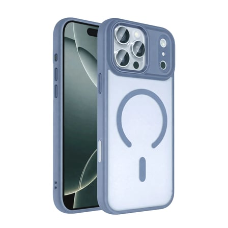AKLLIBYİ98 Joko Apple İphone 17 Pro Max Terea Magsafe Kapak - Açık Mavi HMNG98