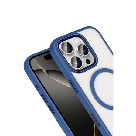 AKLLIBYİ98 Joko Apple Uyumlu İphone 16 Pro Max Terea Magsafe Kapak - Lacivert HMNG98