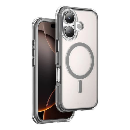 AKLLIBYİ98 Onegif Apple İphone 16 Hulk Magsafe Kapak - Siyah HMNG98