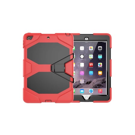 AKLLIBYİ98 Apple İpad 5 Air 9.7 Kılıf Griffin Tablet Kapak - Kırmızı HMNG98