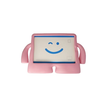 AKLLIBYİ98 Samsung Galaxy Tab A9 Plus Kılıf Karakter Tablet Silikon - Açık Pembe HMNG98