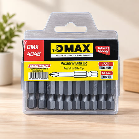 AKLLIBYİ98 Pz 2x50 mm Bits Ucu 10'lu HMNG98