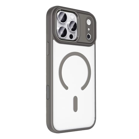 AKLLIBYİ98 Joko Apple İphone 17 Pro Max Terea Magsafe Kapak - Gri HMNG98
