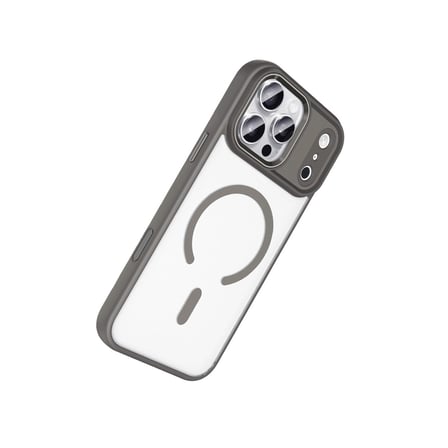 AKLLIBYİ98 Joko Apple İphone 17 Pro Max Terea Magsafe Kapak - Gri HMNG98