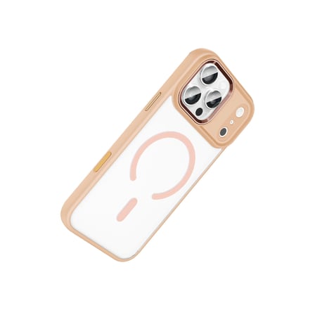 AKLLIBYİ98 Joko Apple Uyumlu İphone 17 Pro Terea Magsafe Kapak - Pembe HMNG98