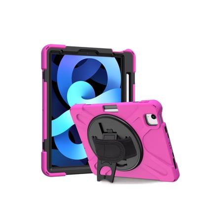 AKLLIBYİ98 Apple İpad Pro 11 (2020) Kılıf Amazing Tablet Kapak - Pembe HMNG98