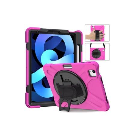 AKLLIBYİ98 Apple İpad Pro 11 (2020) Kılıf Amazing Tablet Kapak - Pembe HMNG98