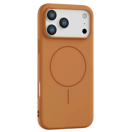 AKLLIBYİ98 Joko Apple İphone 17 Pro Max Jully Magsafe Kapak - Turuncu HMNG98
