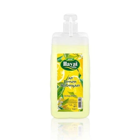 AKLLIBYİ98 1 L Pompalı Limon Kolonyası HMNG98