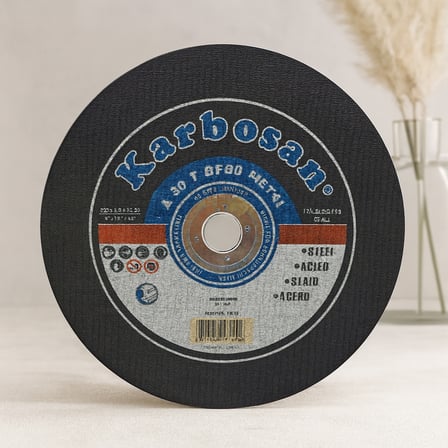 AKLLIBYİ98 230mm Metal Kesici Disk 3.0mm 22mm Spiral Taş HMNG98