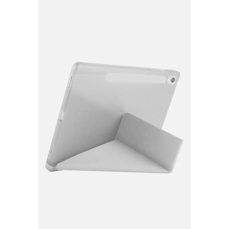 AKLLIBYİ98 Samsung Galaxy Tab S10 Fe Plus 13.1 Kalemlikli Mars Tablet Kılıfı - Gri HMNG98