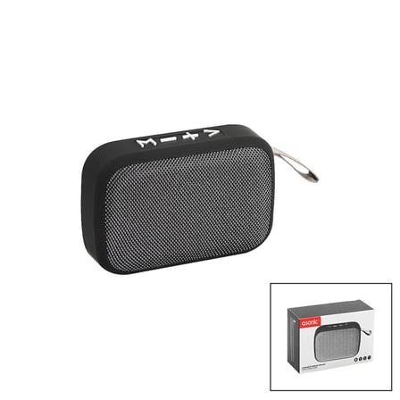 AKLLIBYİ98 BLUETOOTH WİRELESS MİNİ HOPARLÖR SPEAKER USB ŞARJLI 3W 300mAH PİL - MİKROFON - KART GİRİŞİ AS-02 HMNG98