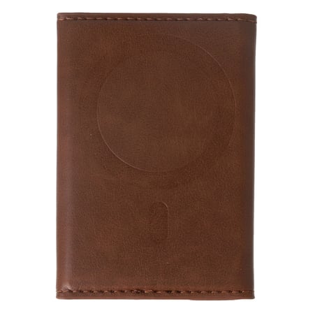 AKLLIBYİ98 Joko Tema Magsafe Deri Kartlık - Taba HMNG98