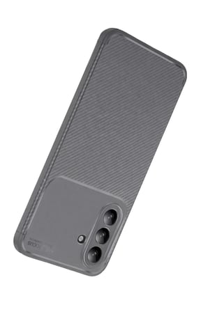 AKLLIBYİ98 Samsung Galaxy S26 FE Auto Focus Karbon Kapak - Gri HMNG98