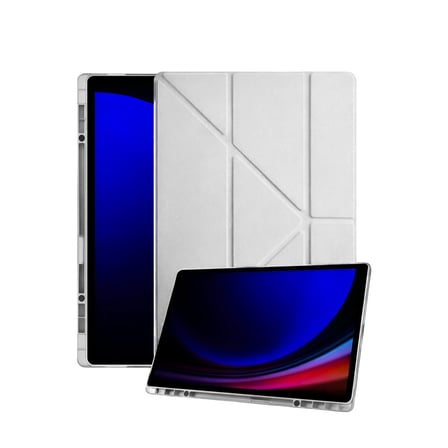 AKLLIBYİ98 Samsung Galaxy Tab A11 Kalemlikli Mars Tablet Kılıfı - Gri HMNG98