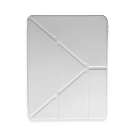 AKLLIBYİ98 Huawei Honor Pad 9 Kılıf Kalemlikli Mars Tablet Kılıfı - Gri HMNG98