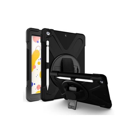 AKLLIBYİ98 Apple İpad Air 3 10.5 Kılıf Amazing Tablet Kapak - Siyah HMNG98