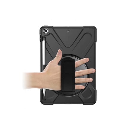 AKLLIBYİ98 Apple İpad Air 3 10.5 Kılıf Amazing Tablet Kapak - Siyah HMNG98