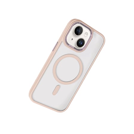 AKLLIBYİ98 Joko Apple Uyumlu İphone 14 Terea Magsafe Kapak - Pembe HMNG98