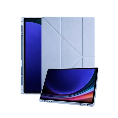 AKLLIBYİ98 Samsung Galaxy Tab A11 Kalemlikli Mars Tablet Kılıfı - Mavi HMNG98