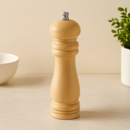 AKLLIBYİ98 Ahşap Tuz ve Baharat Öğütücü 15 cm (Çap 4.5 cm) HMNG98