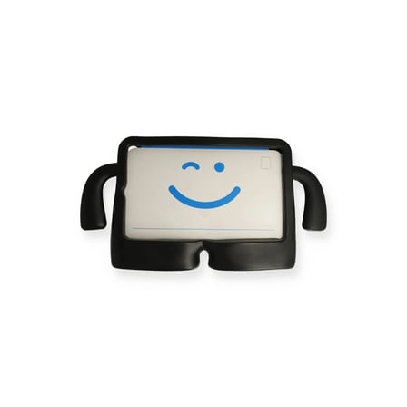 AKLLIBYİ98 Apple İpad Mini 6 Karakter Tablet Silikon - Siyah HMNG98