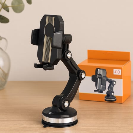 AKLLIBYİ98 360° Eklemli Araç Telefon ve Bardak Tutucu (60-105 mm) HMNG98