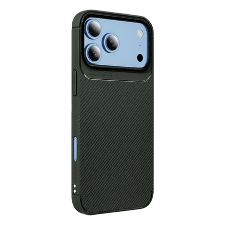 AKLLIBYİ98 Apple İphone 18 Pro Max Auto Focus Karbon Kapak - Yeşil HMNG98