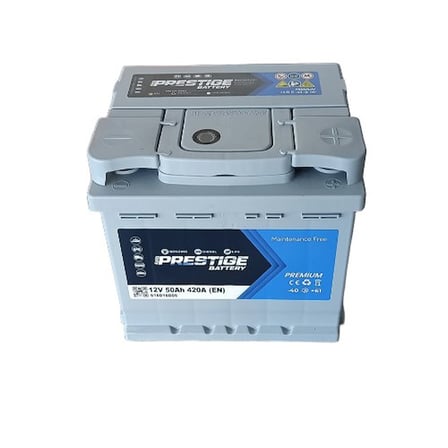 Ako Prestige 12V 50Ah 420A Standart Kare Akü (Üretim Tarihi:2026)