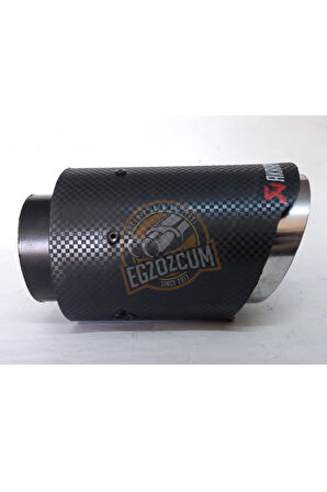 76 mm. İçi krom tek çıkış Akrapoviç egzoz ucu 1 adet eksoz çıkışı