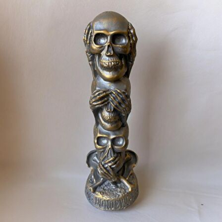 3 Maymun Silver Biblo
