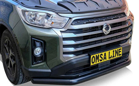 Ssangyong Musso Texas Ön Alt Koruma Çap:76 Siyah 2018 ve Sonrası