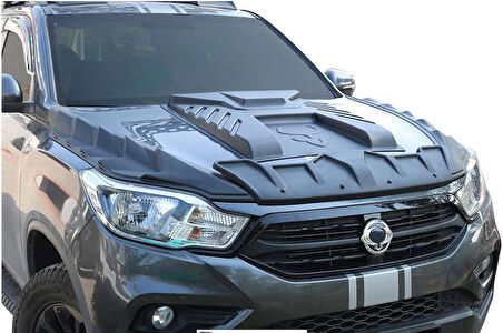 Ssangyong Musso Dragon Ön Kaput Rüzgarlığı 3 Parça 2018 ve Sonrası