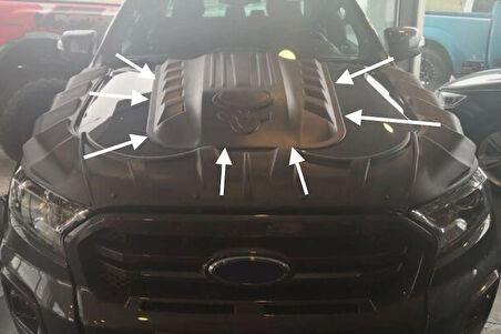 Ford Ranger Ön Kaput Scoop Dragon 2015-2022 Arası