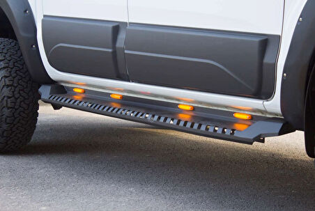 Ford Ranger Dakar Yan Basamak Siyah V1 Ledli 2011-2022 Arası