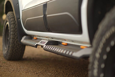 Ford Ranger Dakar Yan Basamak Siyah V2 Ledli 2011-2022 Arası