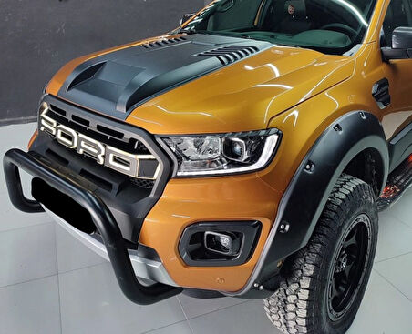 Ford Ranger Pars Ön Koruma Çap:76 Siyah 2015-2022 Arası