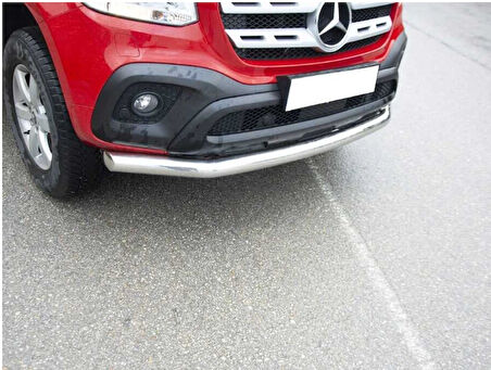 Mercedes X-Class Texas Ön Alt Koruma Çap:76 Krom 2012 ve Sonrası