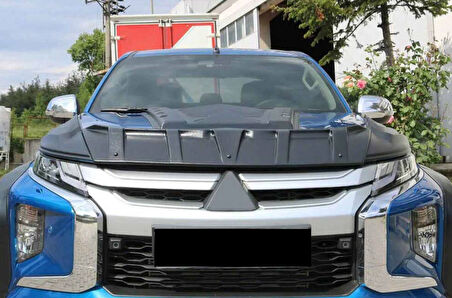 Mitsubishi L200 Dragon Ön Kaput Rüzgarlığı 3 Parça 2020 ve Sonrası