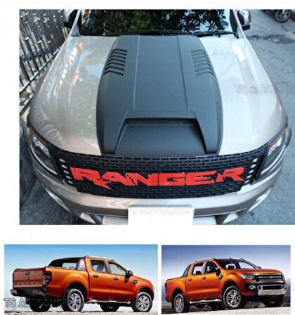 FORD RANGER 2015+ KAPUT SCOOP (KAPUT HAVALANDIRMA 