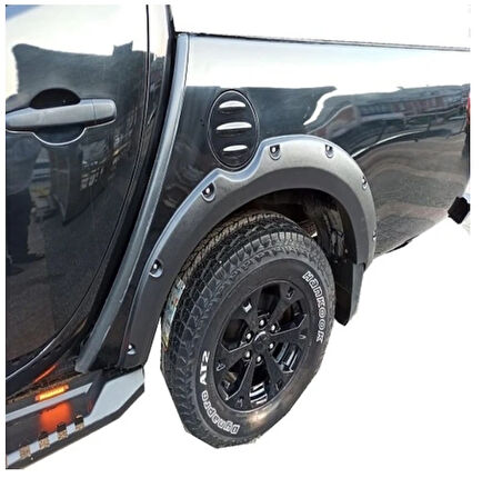 Mıtsubishi L200 2007+2014 Uyumlu Dodik Takımı Abs Plastik Krom Cıvatalı