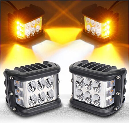 OFFROAD SİS LAMBASI 36W ÇAKAR FONKSİYONLU