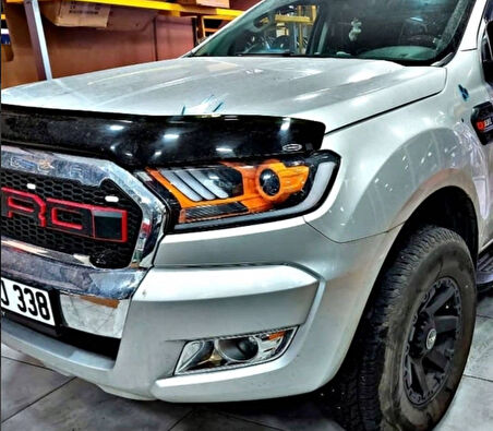 Ford Ranger Far Mustang Görünümlü Ledli Sağ Sol Set 2016-2021 Turuncu iç