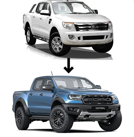 Ford Ranger Yeni Görünüm Seti 2012-2015 2020 Raptor Bodykit