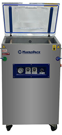 Makropack MP-410-T2/A 41 Cm Çift Çene Ayaklı Gıda Vakum Makinesi YERLİ ÜRETİM 3 Yıl Garantili