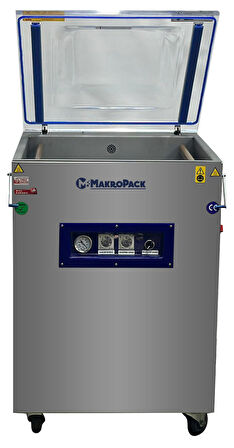 Makropack Mp-510-T2/A 51 Cm Çift Çene Ayaklı Gıda Vakum Paketleme Makinesi