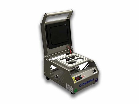 Makropack 4 Bölmeli Tabak Kapatma Makinesi Paslanmaz