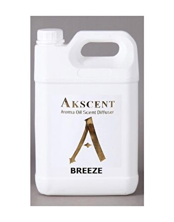 Akscent Breeze Tüm Koku Makinelerine Uyumlu Koku Makinesi Koku Kartuşu Esansı 5 LT .